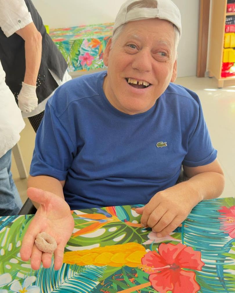 Un momento di attività al centro diurno Help Handicap